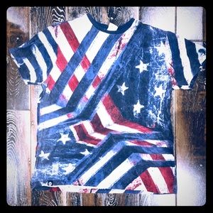 🎈SOLD🎈Akademiks Flag Tee